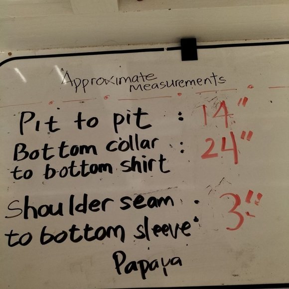 (031) Papaya NY women's medium Black knit, short sleeve sweater top - Picture 2 of 7